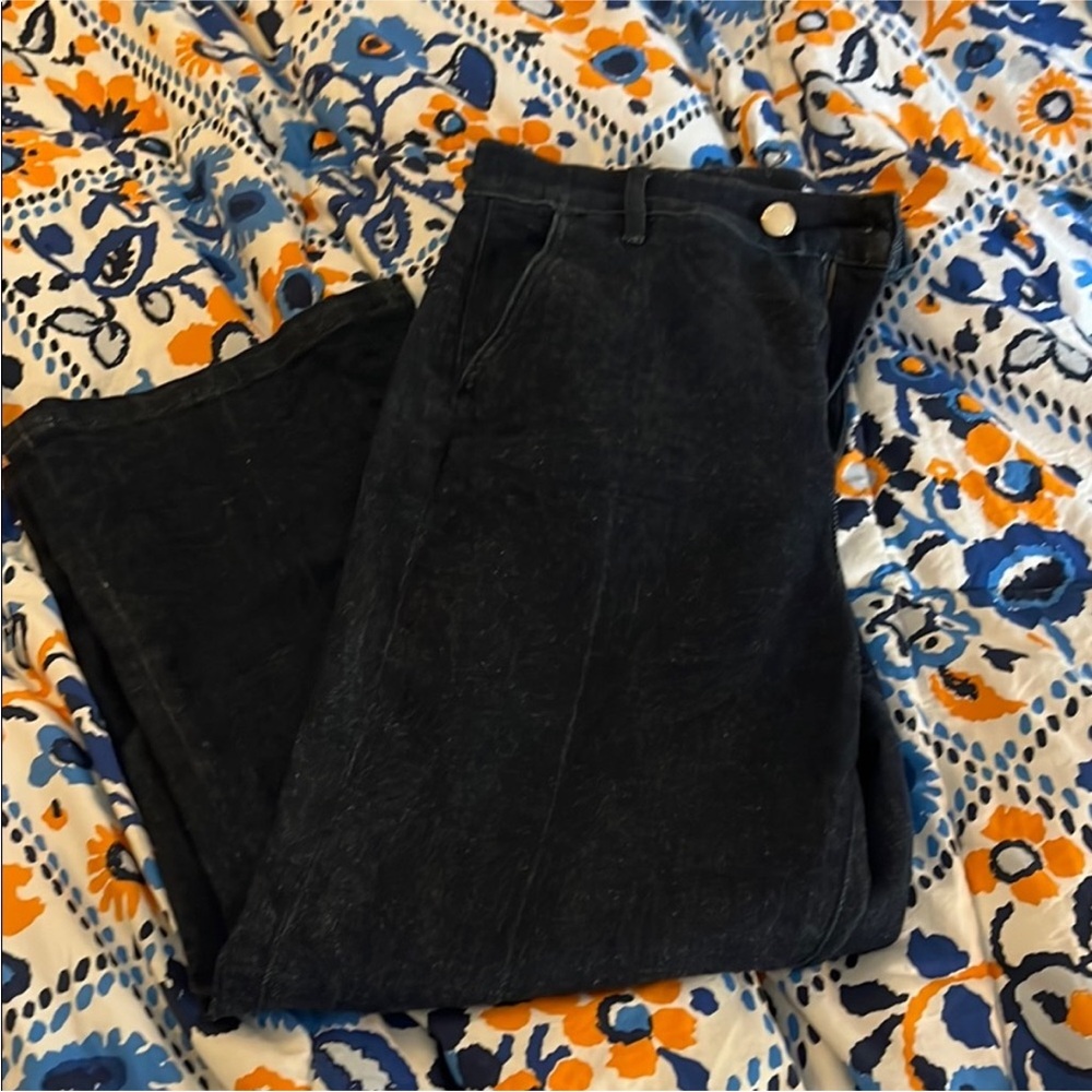 LOFT kick crop jeans